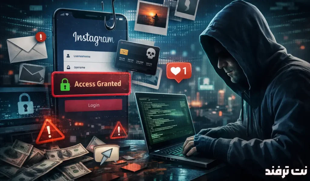 هک اینستاگرام - نت ترفند - هک 